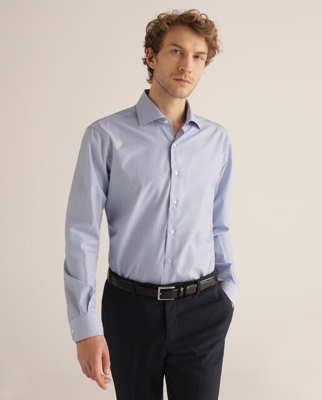 Rushmore - Camisa De Hombre Classic Azul
