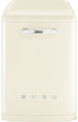 Smeg - Lavavajillas LVFABCR2 Con 9 Programas Crema características