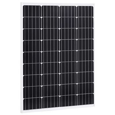 Panel solar de aluminio y vidrio de seguridad vidaXL