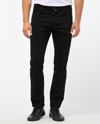 Pierre Cardin - Pantalón Cinco Bolsillos De Hombre Regular Negro en oferta