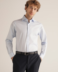 Rushmore - Camisa De Hombre Regular Celeste precio