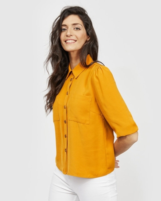 Object - Camisa De Mujer Manga 3/4