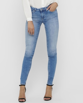 Only - Pantalón De Mujer Vaquero Pitillo