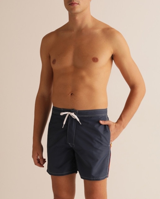 Sundek - Bañador Bermuda De Hombre Liso Azul