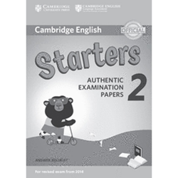 Cambridge english young learners 2 for revised exam from 2018 starters answer booklet características