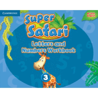 Super safari level 3 letters and numbers workbook (Tapa blanda)