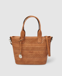 Pepe Moll - Bolso Shopper Troquelado En Marrón precio