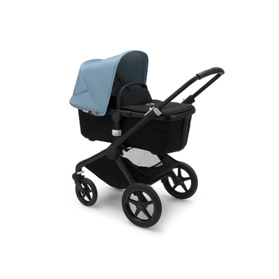 Bugaboo - Coche De Paseo Dúo Fox 2 Completo Core Negro/azul Medio