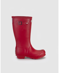 Hunter - Botas De Agua De Niño Kids Original Kids Roja en oferta