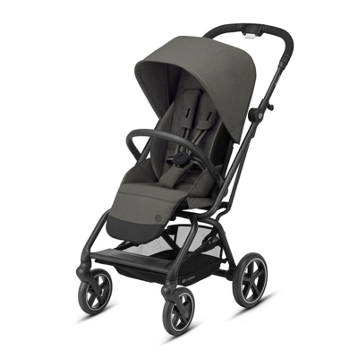 Cybex - Silla De Paseo Eezy S Twist ¡+ 2 Blk Soho Grey Gris