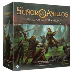 Fantasy Flight Games - Juego De Mesa El Señor De Los Anillos Viajes Por La Tierra Media características