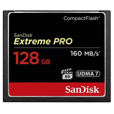 Extreme Pro CompactFlash 128GB 160MB/s - Tarjeta Memoria
