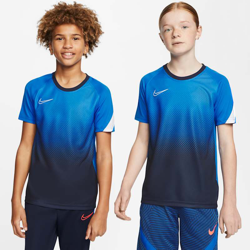 Nike Dri-FIT Academy Camiseta de fútbol de manga corta - Niño/a - Azul en oferta