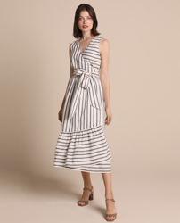 Woman El Corte Inglés - Vestido Midi Cruzado Woman Collection a un precio  más barato - Shoptize