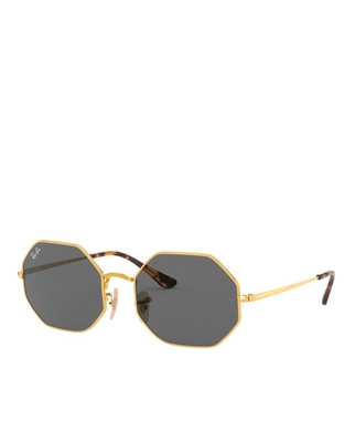 Ray-Ban - Gafas De Sol Unisex Ray Ban 0RB1972 Geométrica De Metal Dorado
