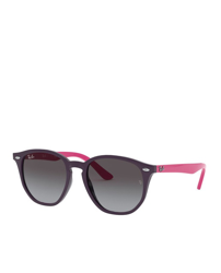 Ray Ban Junior - Gafas De Sol Unisex 0RJ9070S Redondas En Negro Con Varillas A Contraste características
