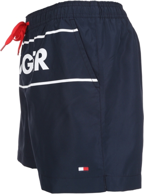 Tommy Hilfiger - Bañador Bermuda De Hombre Liso Azul