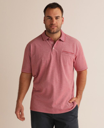 Dustin - Polo De Hombre Classic Rojo Tallas Grandes a un precio más barato  - Shoptize