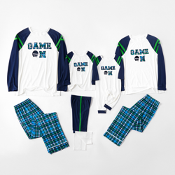 mosaico juego de combinación de la familia en la parte superior de  contraste y pantalones a cuadros conjuntos deportivos, precio y  características - Shoptize