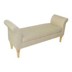 El Corte Inglés - Banco De Pie De Cama Tapizado Caen Beige precio