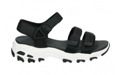 Sandalia Dlites Negro Blanco Mujer 31514blk características