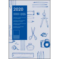 2020 calendario pared diy autonomico precio