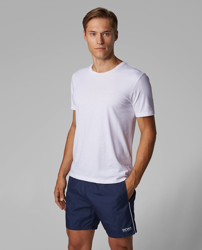 Boss - Bañador Bermuda De Hombre Liso Azul en oferta