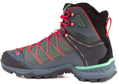 Salewa Mountain Trainer Lite Mid GTX Women feld green/fluo coral