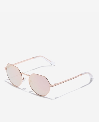 Hawkers - Gafas De Sol De Mujer Geométricas De Metal En Tono Oro Rosa