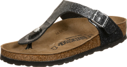 Birkenstock Gizeh Birko-Flor cosmic sparcle grey (narrow) características