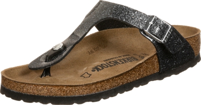 Birkenstock Gizeh Birko-Flor cosmic sparcle grey (narrow)