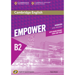 Cambridge english empower for spanish speakers b2 workbook with answers, with downloadable audio and video (Tapa blanda) en oferta
