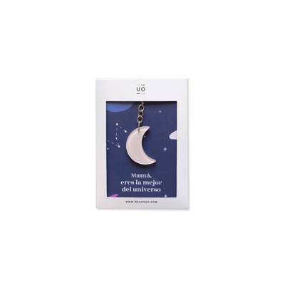 UO - Llavero Metacrilato Mamá Eres La Mejor Del Universo Azul