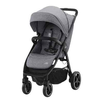 Britax Römer - Silla De Paseo B-Agile R Elephant Grey/Black Gris