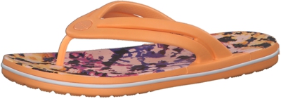Crocs Crocband Tie-Dye Mania Flip (206394) cantaloupe