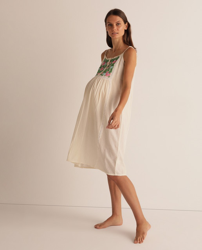 Lazo Premamá - Camisón Corto Premamá Tirantes Liso precio