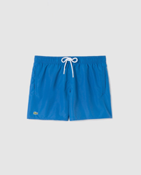 Lacoste - Bañador Bermuda De Hombre Liso Azul precio