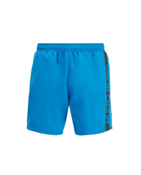 Boss - Bañador Bermuda De Hombre Liso Azul en oferta