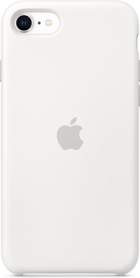 APPLE - Funda Blanca Silicone Case Para IPhone SE