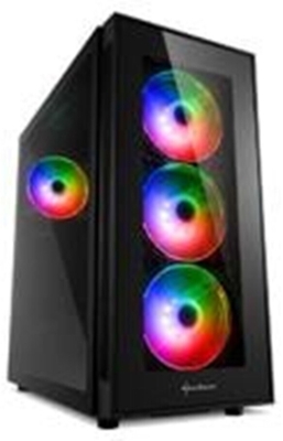 TG5 Pro RGB Midi-Tower Negro, Cajas de torre