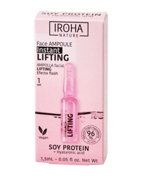 Iroha Nature - Ampolla Flash Lifting Proteína De Soja Y Ácido Hialurónico características