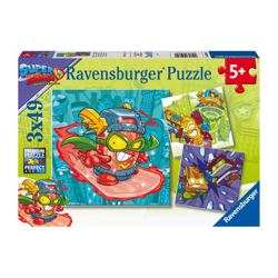 Ravensburger - Puzzle 3x49 Super Zings características