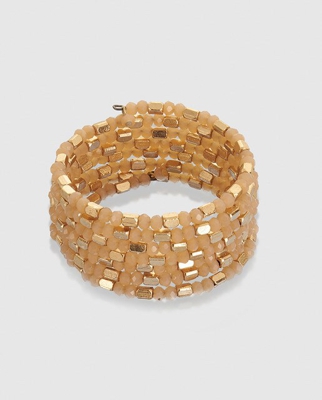 El Corte Inglés - Pulsera De Cuentas Nude