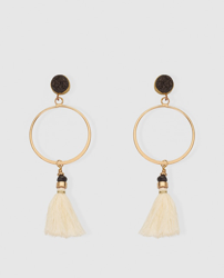 El Corte Inglés - Pendientes De Aro Y Pompón en oferta