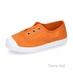 Bamba De Lona Con Elástico Y Puntera De Goma. 29 Tierra en oferta