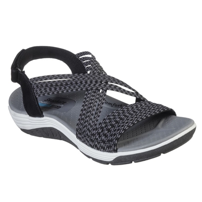 Skechers - Sandalias Planas De Mujer Skeckers Con Plantilla Memory Foam