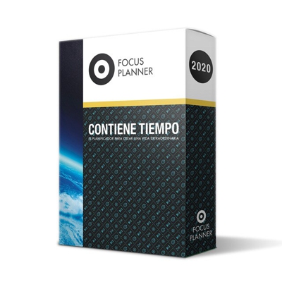 Focus planner 2020 planet (Tapa dura)