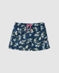 Gant - Bañador Bermuda De Hombre Estampado De Fantasía Azul en oferta