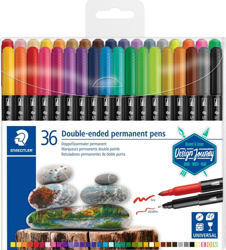 Staedtler Double-ended permanent pens (set of 36) precio