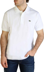 Lacoste Cotton Polo Shirt, White, Large precio